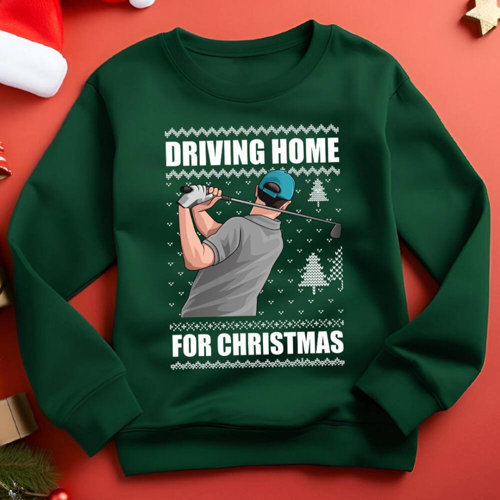 Golf Funny Christmas Jumper Golf Funny Christmas Jumper