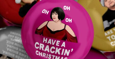 Nessa from Gavin and Stacey Christmas Bauble