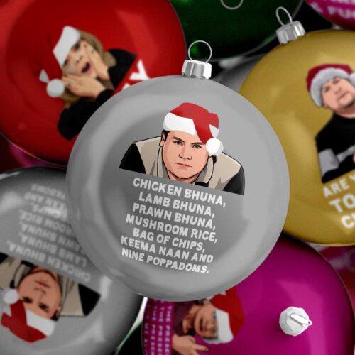 Smithy Indian Order Gavin and Stacey Christmas Bauble