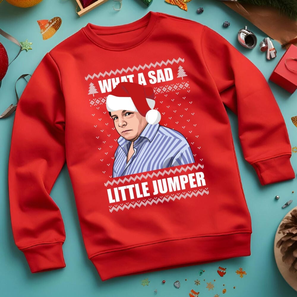 Come Dine with Me Sad Little Life Jane Funny Christmas Jumper