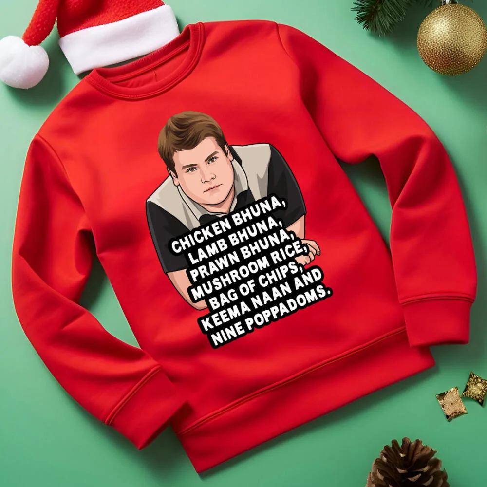 Smithy from Gavin & Stacey Chicken Bhuna Jumper Smithy from Gavin & Stacey Chicken Bhuna Jumper