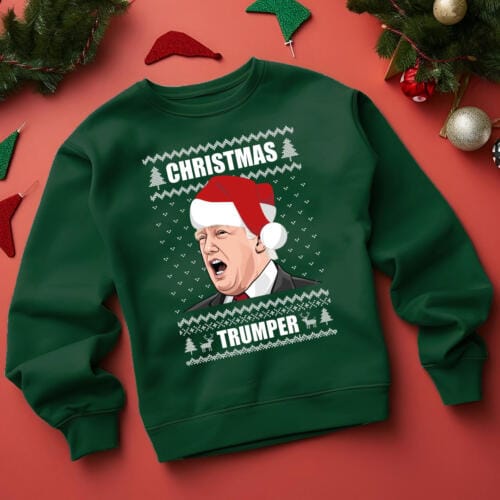 Donald Trump Funny Christmas Trumper Jumper