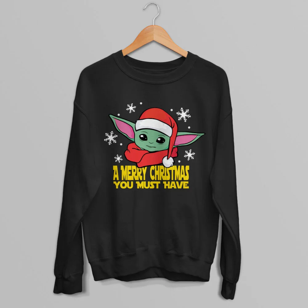 Yoda Star Wars Christmas Jumper