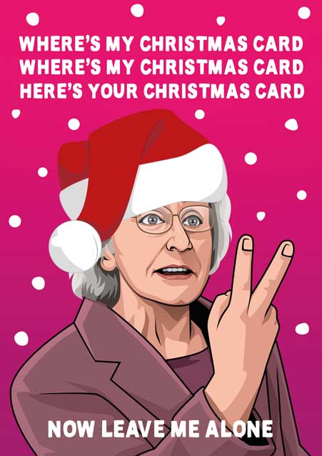 Doris from Gavin and Stacey Christmas Card