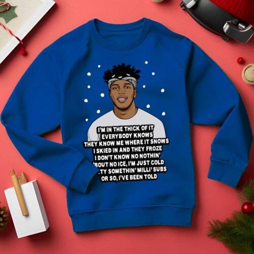 KSI Thick of it Funny Christmas Jumper