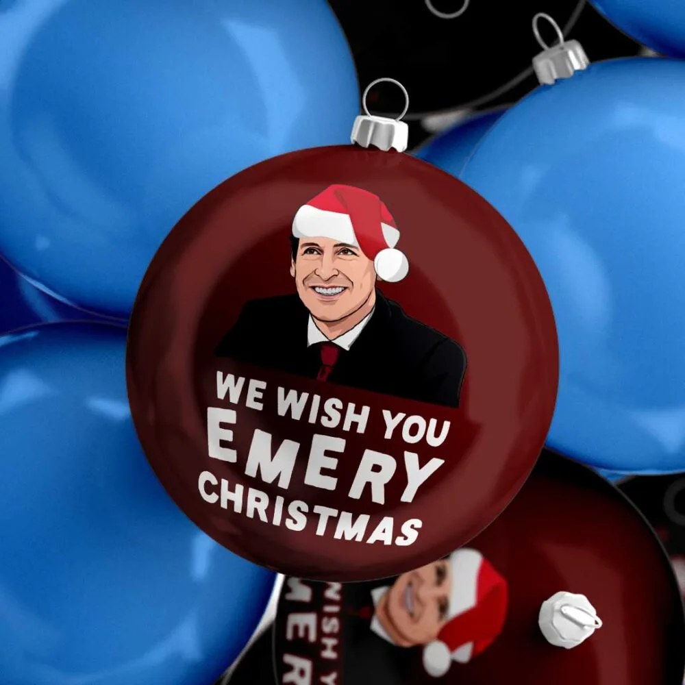 Unai Emery Aston Villa Christmas Bauble - Great Secret Santa Gift Unai Emery Aston Villa Christmas Bauble - Great Secret Santa Gift