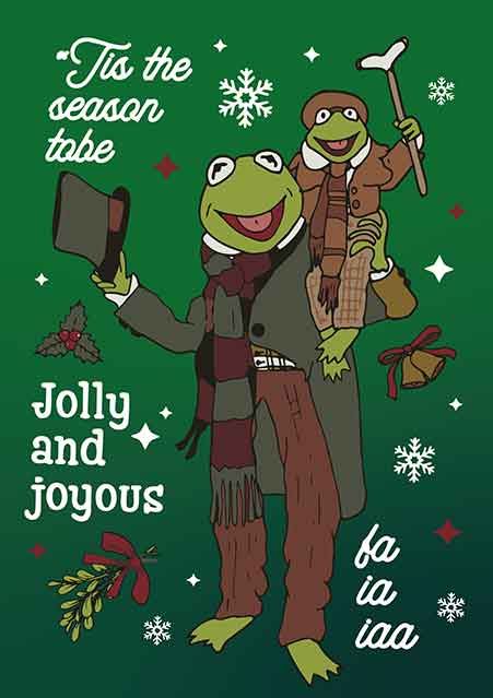 The Muppet Christmas Carol Christmas Card