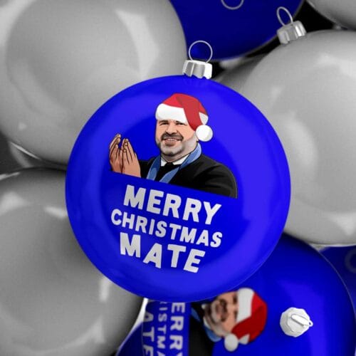 Ange Postecoglou Tottenham Christmas Bauble - Great Secret Santa Gift