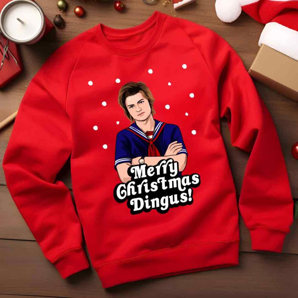 Steve Harrington Stranger Things Funny Christmas Jumper
