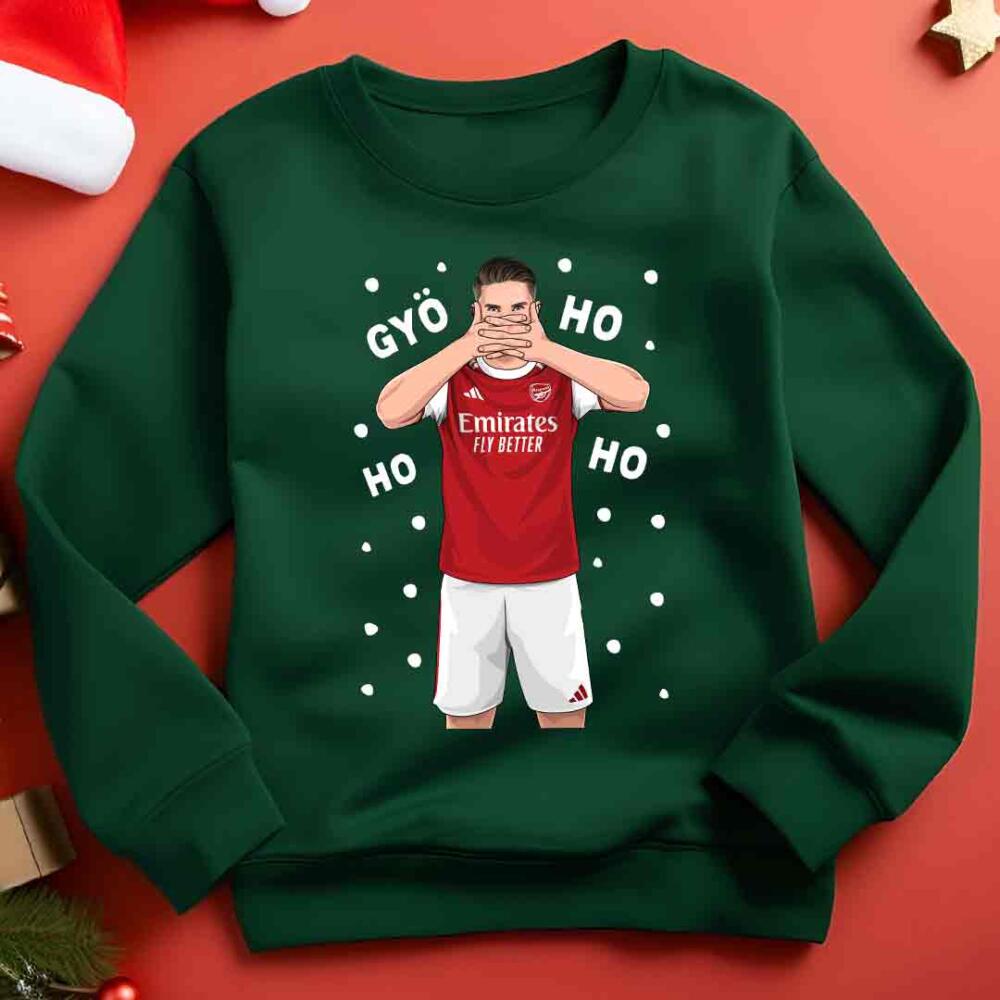 Viktor Gyokeres Arsenal Funny Football Christmas Jumper
