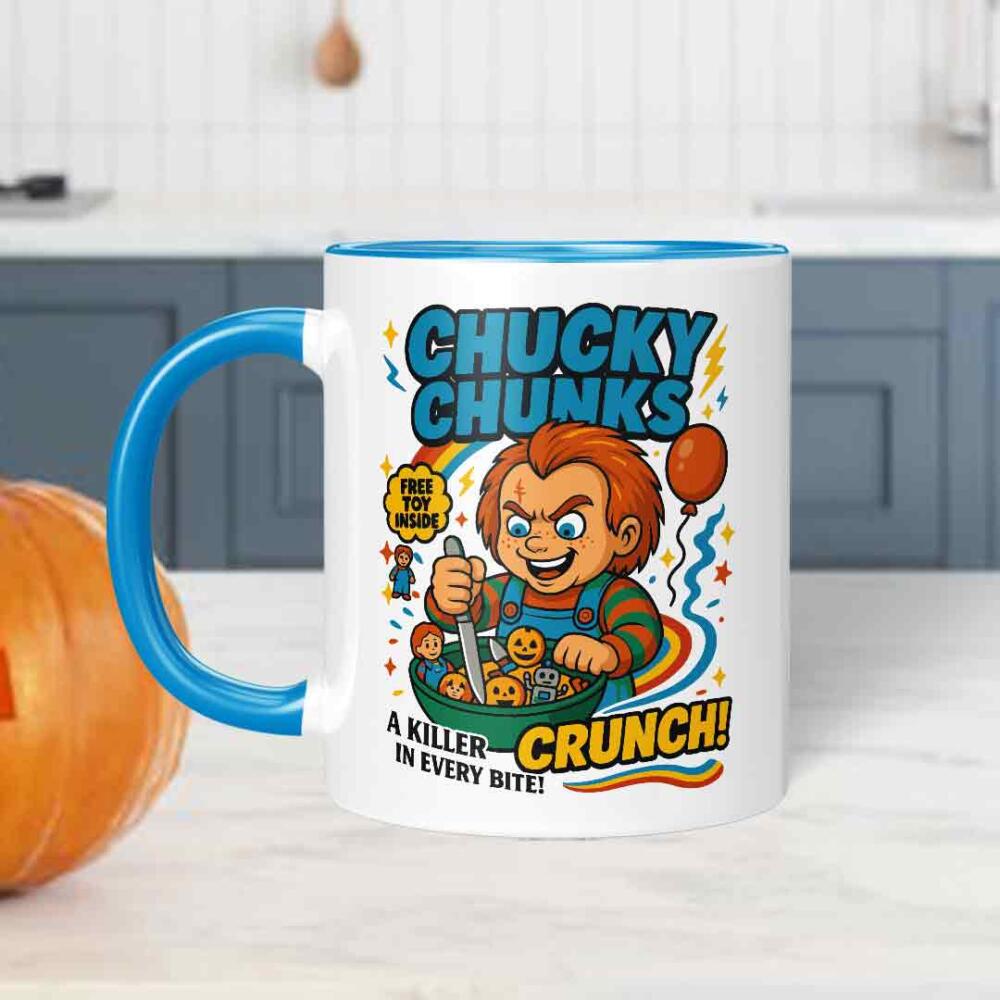 Cereal Killers - Chucky from Child's Play Funny Halloween Mug