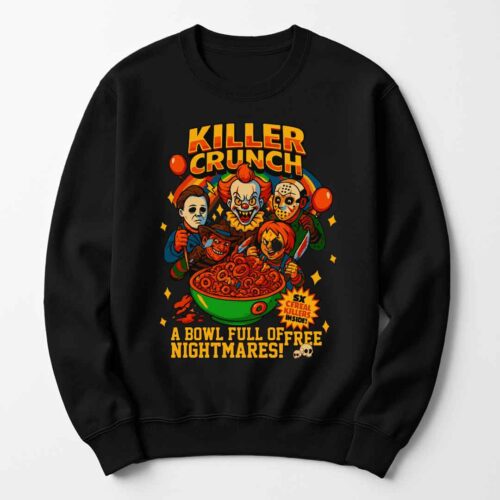 Cereal Killers - Killer Crunch Funny Halloween Jumper - Gift for Him or Her
