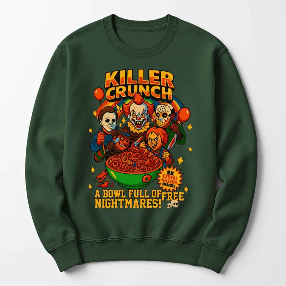 Cereal Killers - Killer Crunch Funny Halloween Jumper - Gift for Him or Her