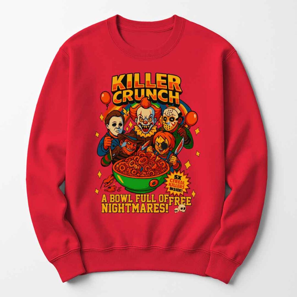 Cereal Killers - Killer Crunch Funny Halloween Jumper - Gift for Him or Her