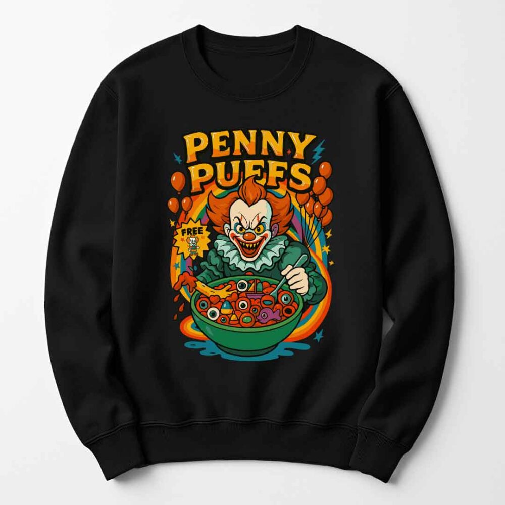 Cereal Killers - Pennywise IT Funny Halloween Jumper - Gift for Him or Her