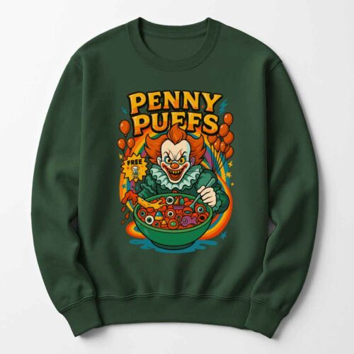 Cereal Killers - Pennywise IT Funny Halloween Jumper - Gift for Him or Her