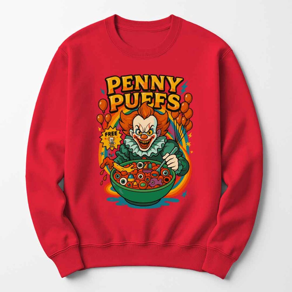 Cereal Killers - Pennywise IT Funny Halloween Jumper - Gift for Him or Her