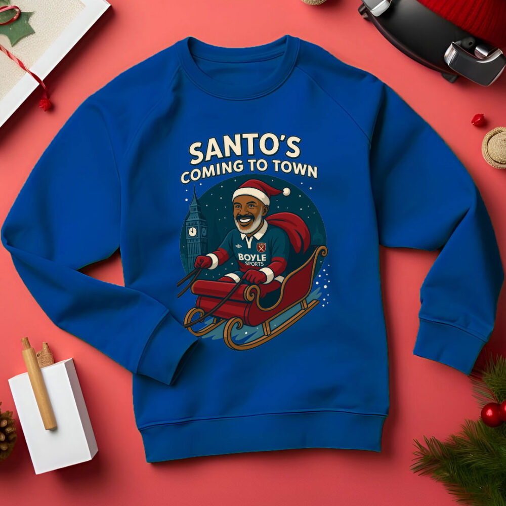 Nuno Espirito Santo West Ham Funny Christmas Jumper black