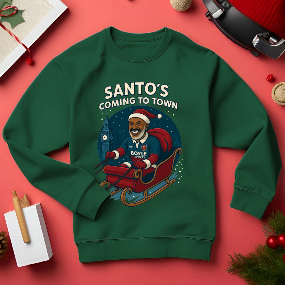 Nuno Espirito Santo West Ham Funny Christmas Jumper black