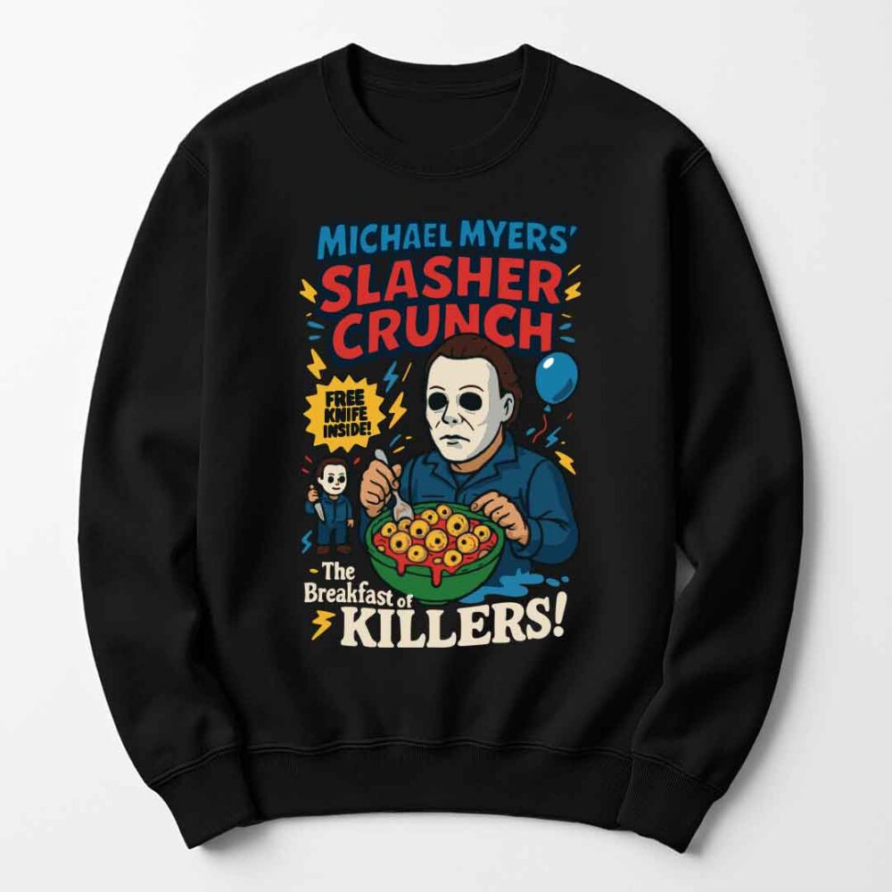 Cereal Killers - Michael Myers Halloween Funny Halloween Jumper - Gift for Him or Her