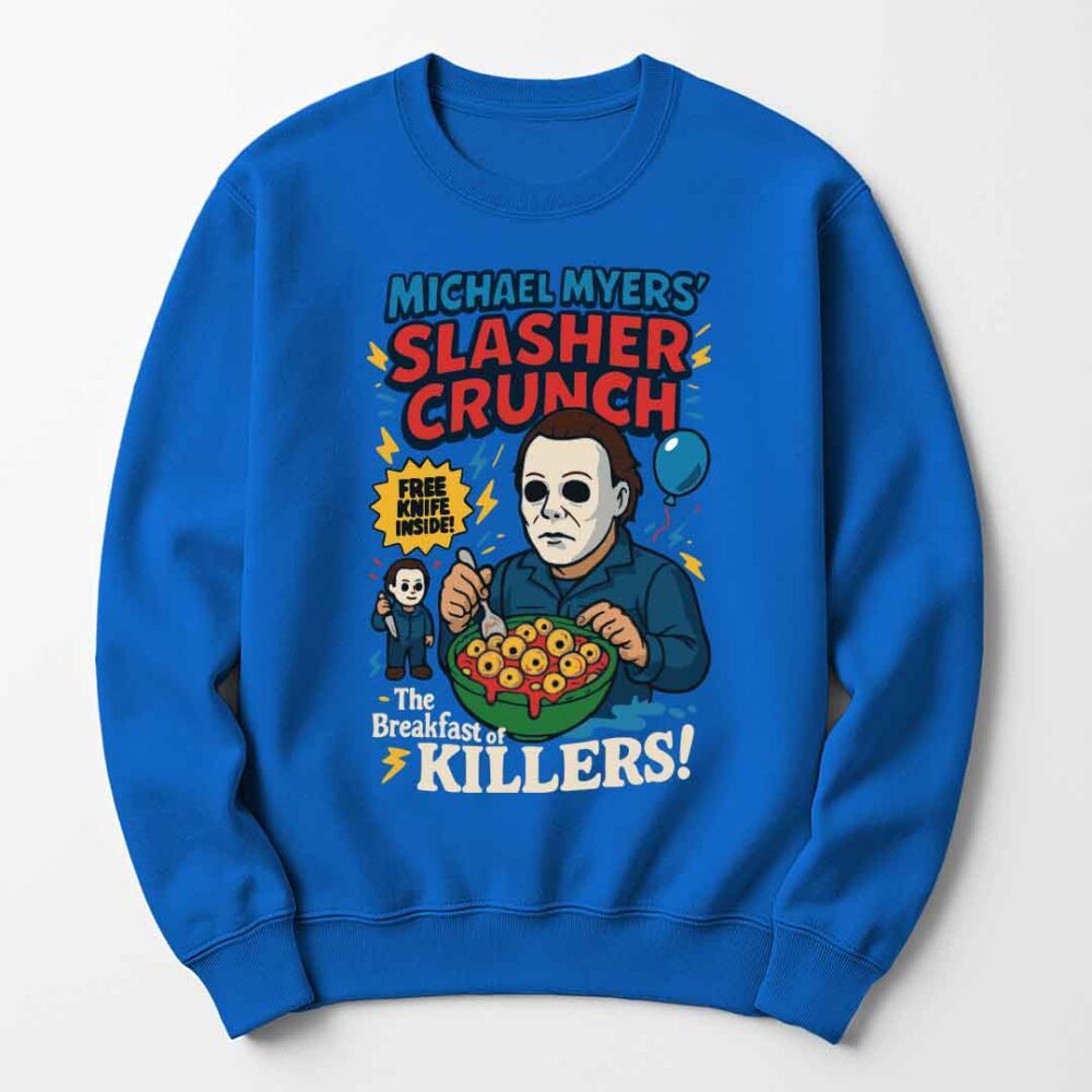 Cereal Killers - Michael Myers Halloween Funny Halloween Jumper - Gift for Him or Her Cereal Killers - Michael Myers Halloween Funny Halloween Jumper - Gift for Him or Her
