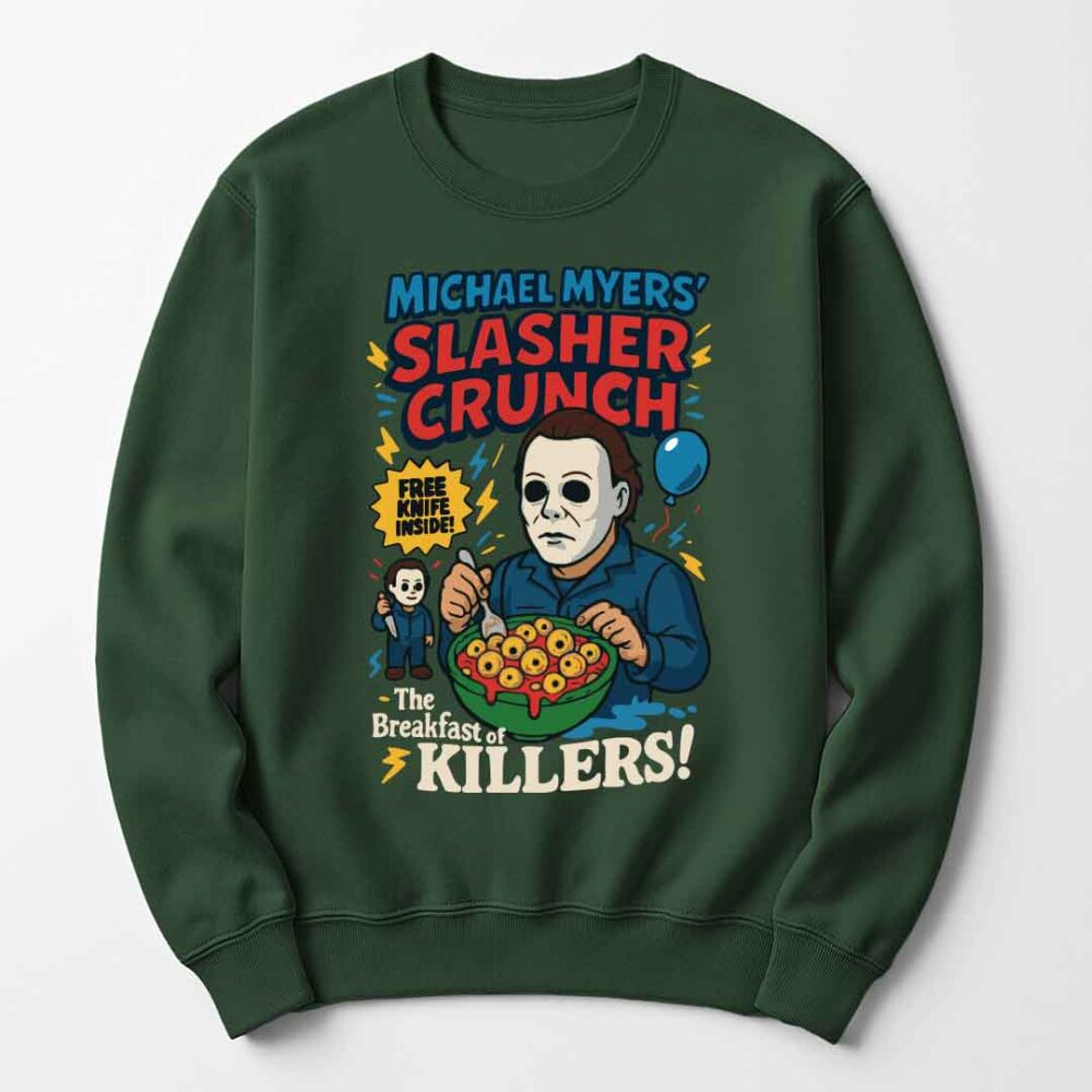 Cereal Killers - Michael Myers Halloween Funny Halloween Jumper - Gift for Him or Her