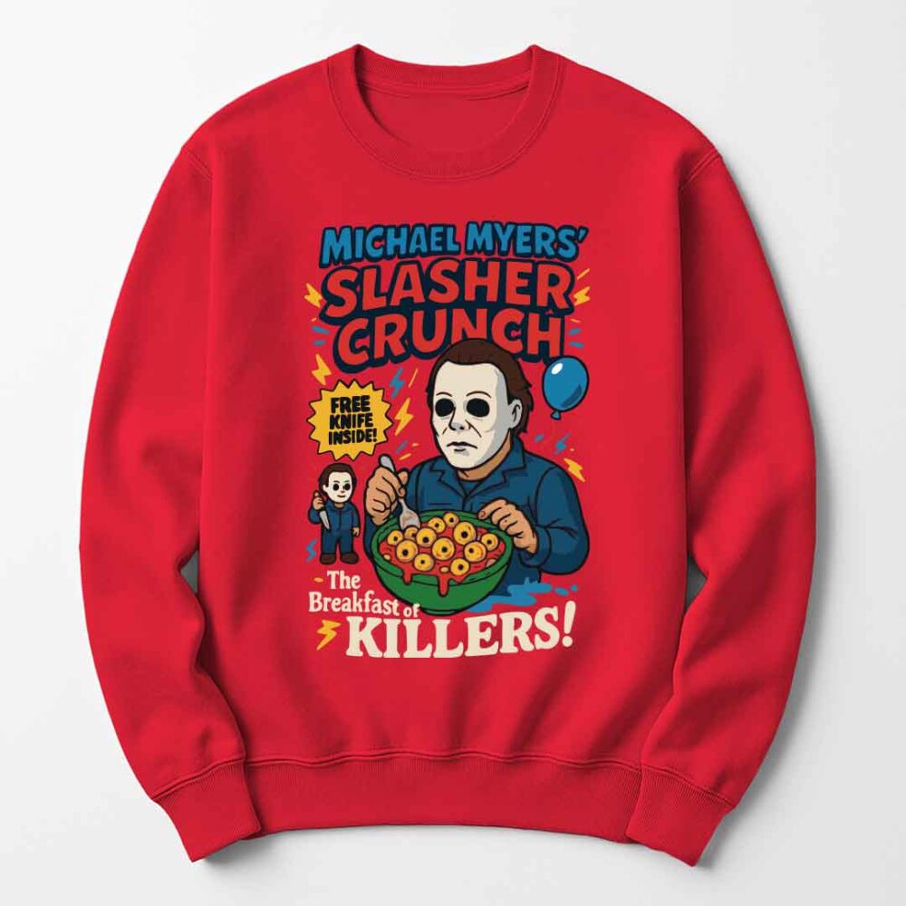Cereal Killers - Michael Myers Halloween Funny Halloween Jumper - Gift for Him or Her
