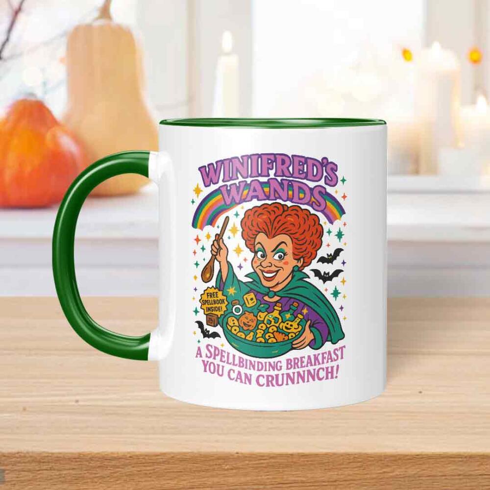 Cereal Killers - Winifred Sanderson Hocus Pocus Funny Halloween Mug