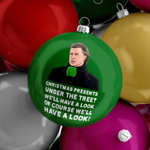 Steve McManaman We’ll have a look Funny Christmas Bauble