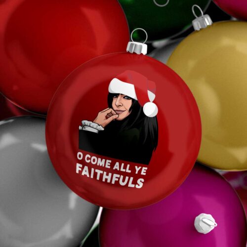 The Traitors Funny Christmas Bauble