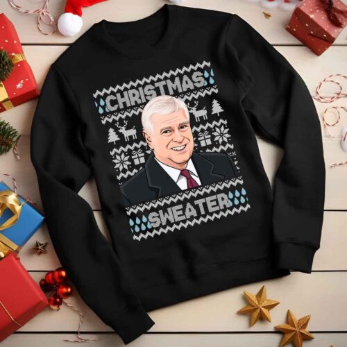 Prince Andrew Christmas Sweater Funny Christmas Jumper