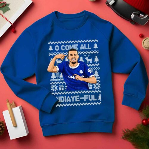 Iliman Ndiaye Everton FC Funny Christmas Jumper