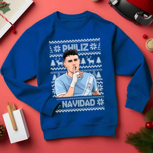 Phil Foden Man City Funny Christmas Jumper