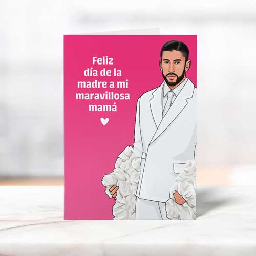 Bad Bunny Funny Mother's Day Card