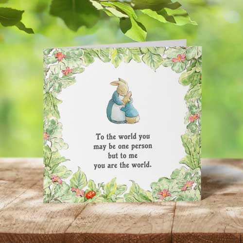 To The World Cute Mother's Day Card