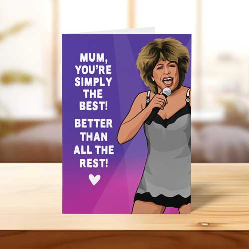 Simply The Best Funny Mother's Day Card
