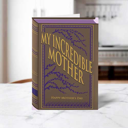 Wuthering Heights Inspired Book Cover Mother's Day Card