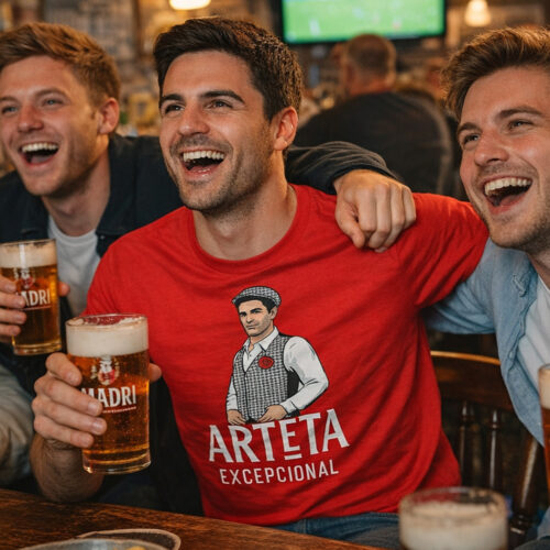 Arsenal FC Mikel Arteta Madri Style T-Shirt