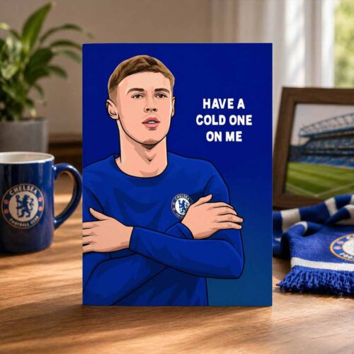 Cole Palmer Chelsea Funny Father's Day Card