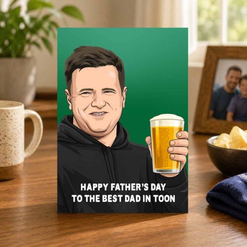 Eddie Howe Newcastle Funny Father's Day Card